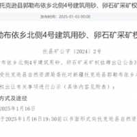 溢價(jià)率達1127%！該省一砂石礦成功出讓